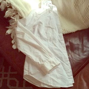 Worth ingrown white button up dress shirt